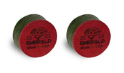 TigerProducts Tiger Emerald Laminated Billiard CUE Tips 2 (Two) pcs - 13mm