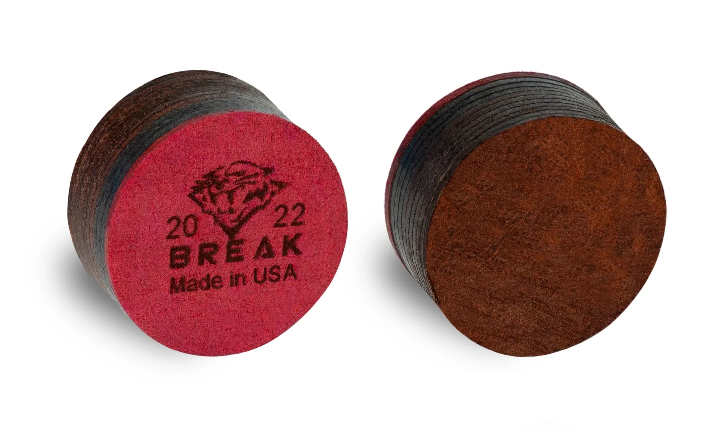 TIGER Laminated Pool Billiard Break CUE TIP - Super Hard - 13 or 15 mm (13 mm)