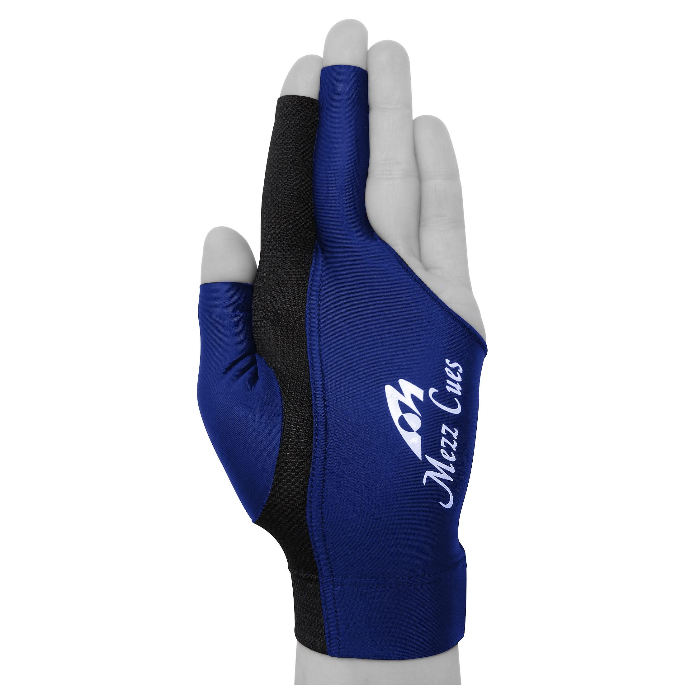 MEZZ Premium Billiard Glove - Fits Either Hand Navy Blue
