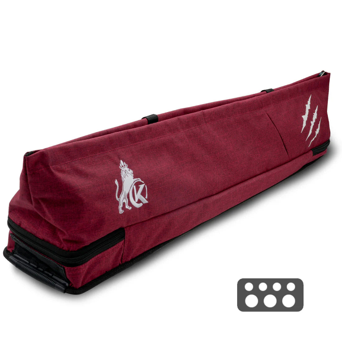 Konllen High Capacity canvas Soft Case - 3 Butts x 4 Shafts