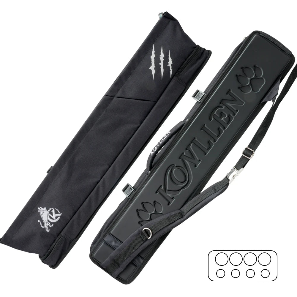 Konllen High Capacity canvas Soft Case - 3 Butts x 4 Shafts