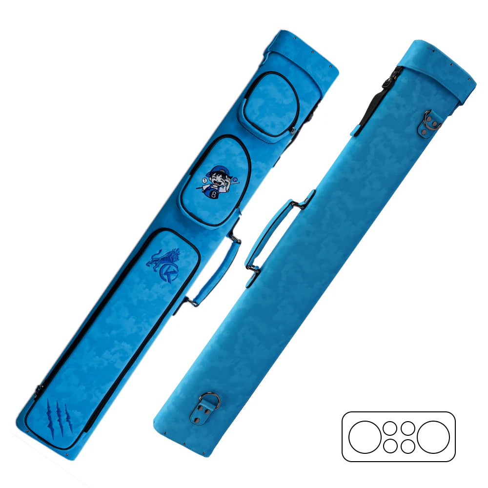 Konllen Nova Series 2x4 Pool Cue Case – 2 Butts & 4 Shafts
