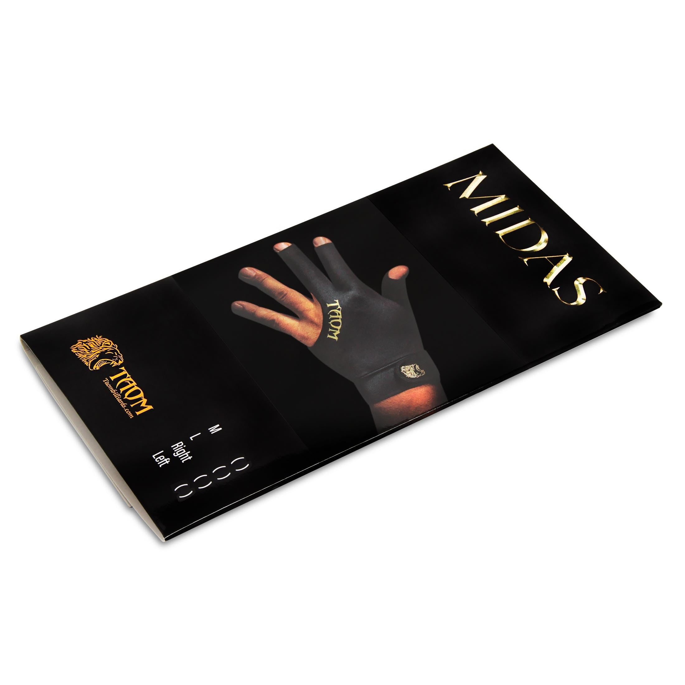 TAOM Midas Billiard Pool CUE Glove - for Left Hand