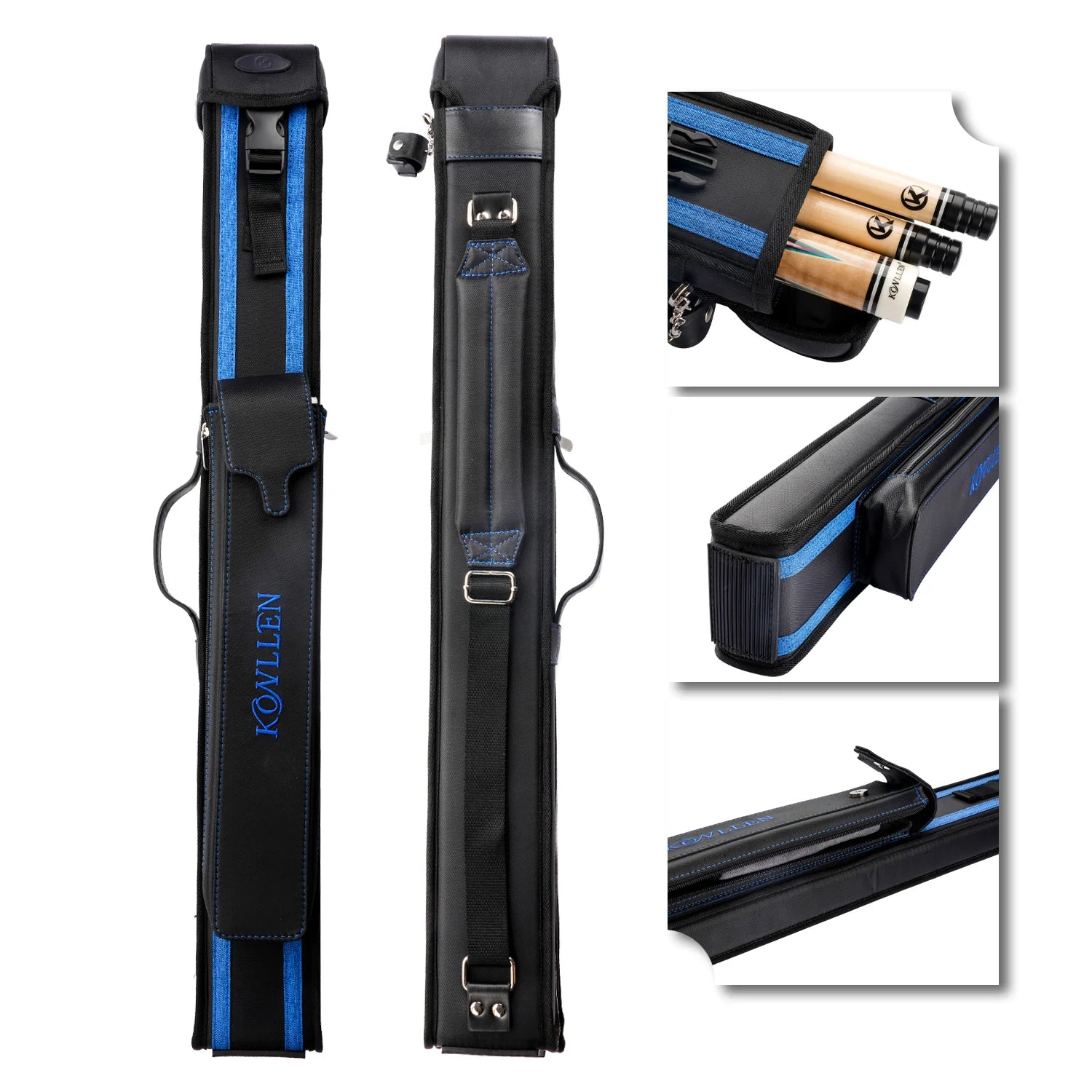 Konllen Oxford Cloth Hard Case - 1 Butt x 2 Shafts