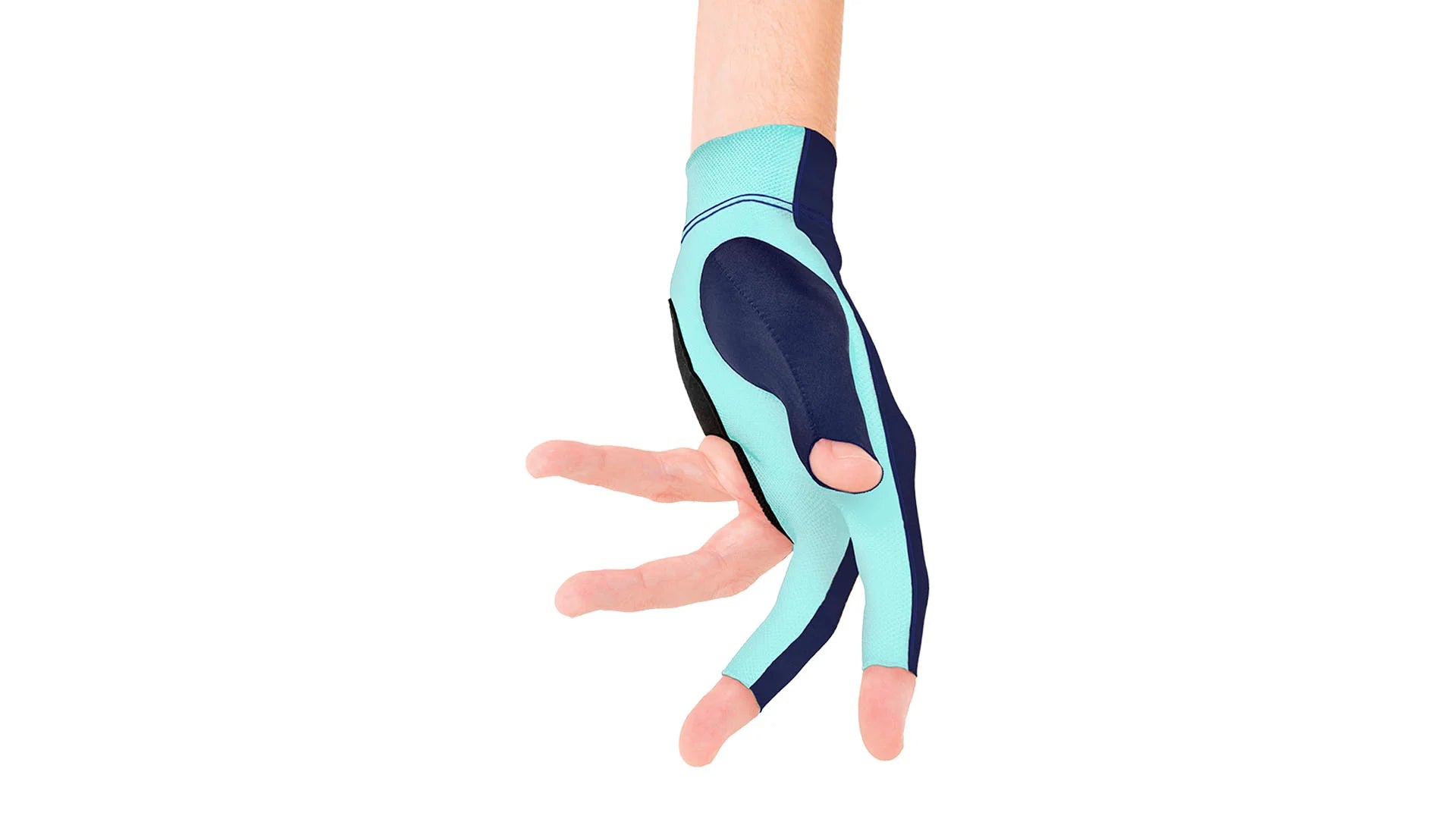 Predator Second Skin Billiard Glove - Blue/Teal