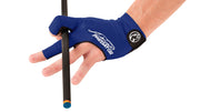 Predator Second Skin Billiard Glove - Navy Blue/White