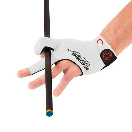 Predator Second Skin Jasmin Ouschan Signature Billiard Glove - White - Left Hand