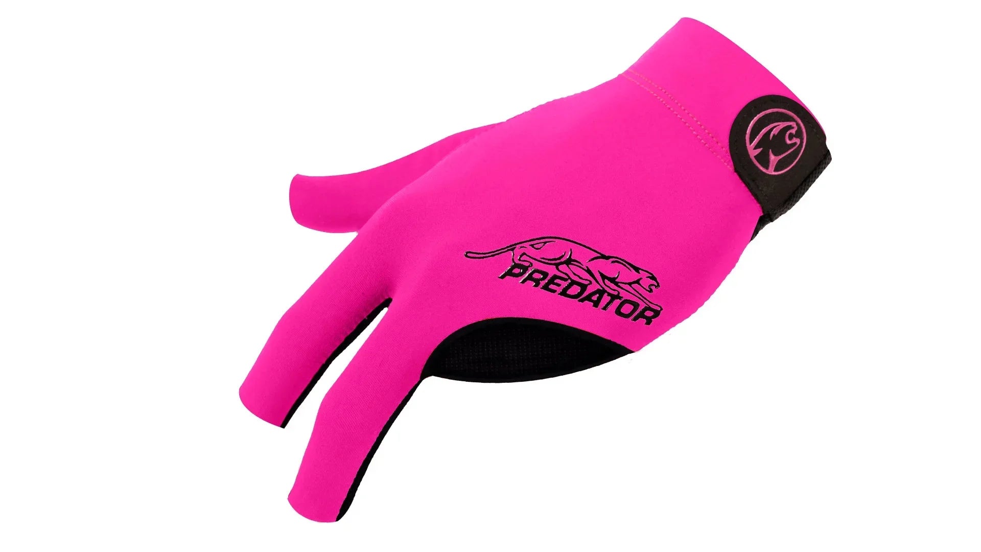 Predator Second Skin Black/Yellow/Purple/Pink/Gray Billiard Glove - Left Hand