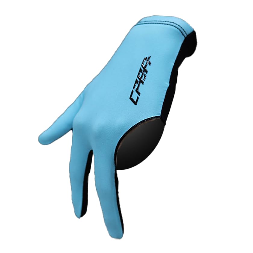 CPBA Professional Billiards Glove Close Finger Blue Color