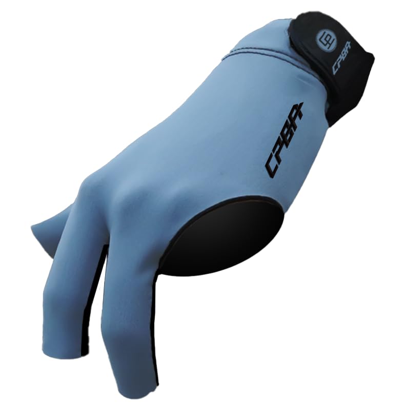 CPBA Professional Billiards Glove Left Hand Blue Color