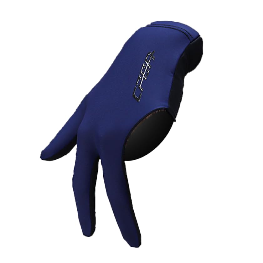 CPBA Professional Billiards Glove Close Finger Navy Blue Color