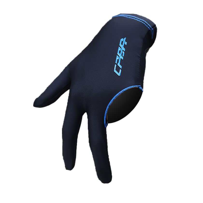 CPBA Professional Billiards Glove Close Finger Black Color