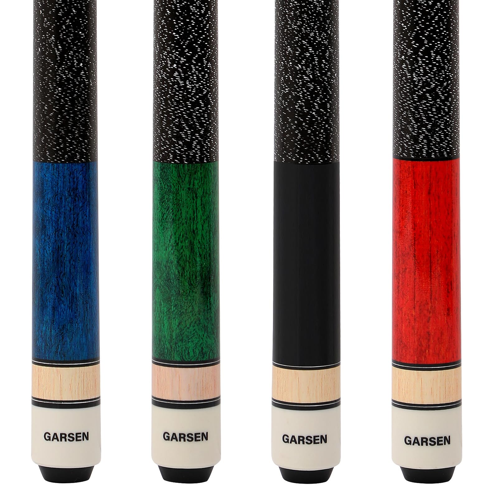 4 Pieces Pool Cue Stick 58 inch 18 oz 19 oz 20 oz 21 oz Billiard House Bar Pool Stick