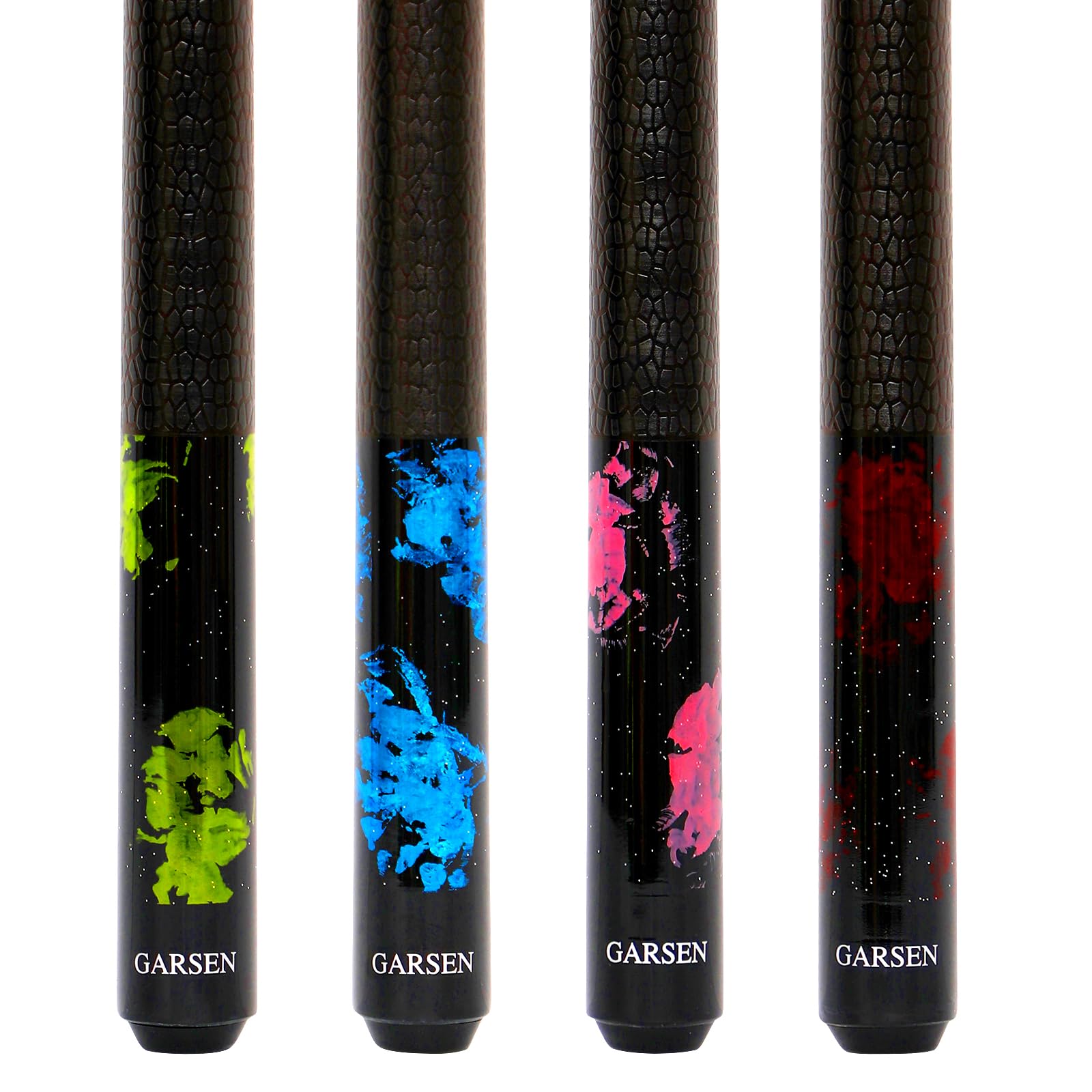 4 Pieces Pool Cue Stick 58 inch 18 oz 19 oz 20 oz 21 oz Billiard House Bar Pool Stick