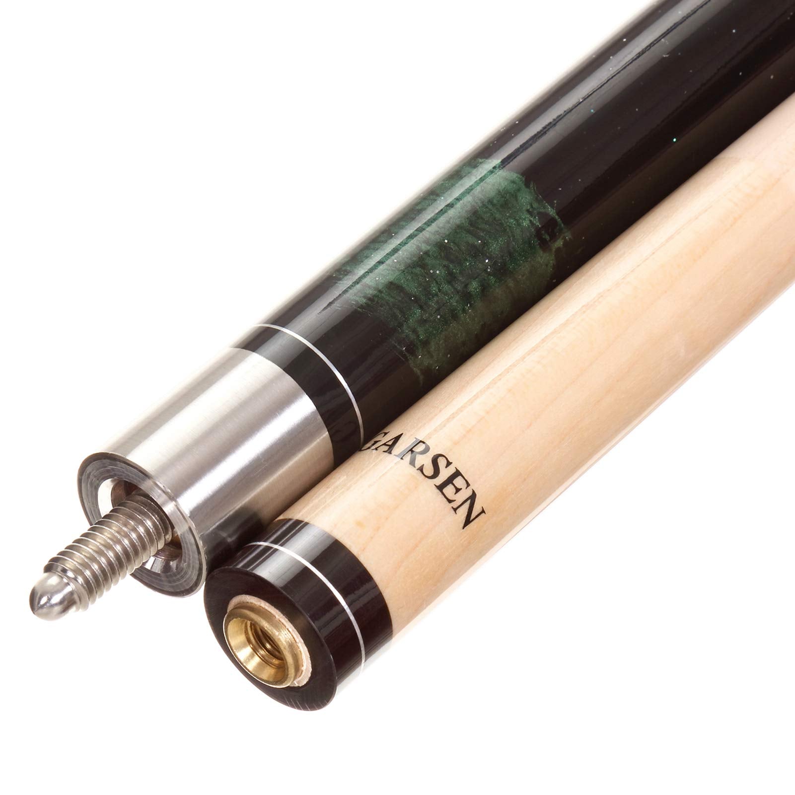 4 Pieces Pool Cue Stick 58 inch 18 oz 19 oz 20 oz 21 oz Billiard House Bar Pool Stick