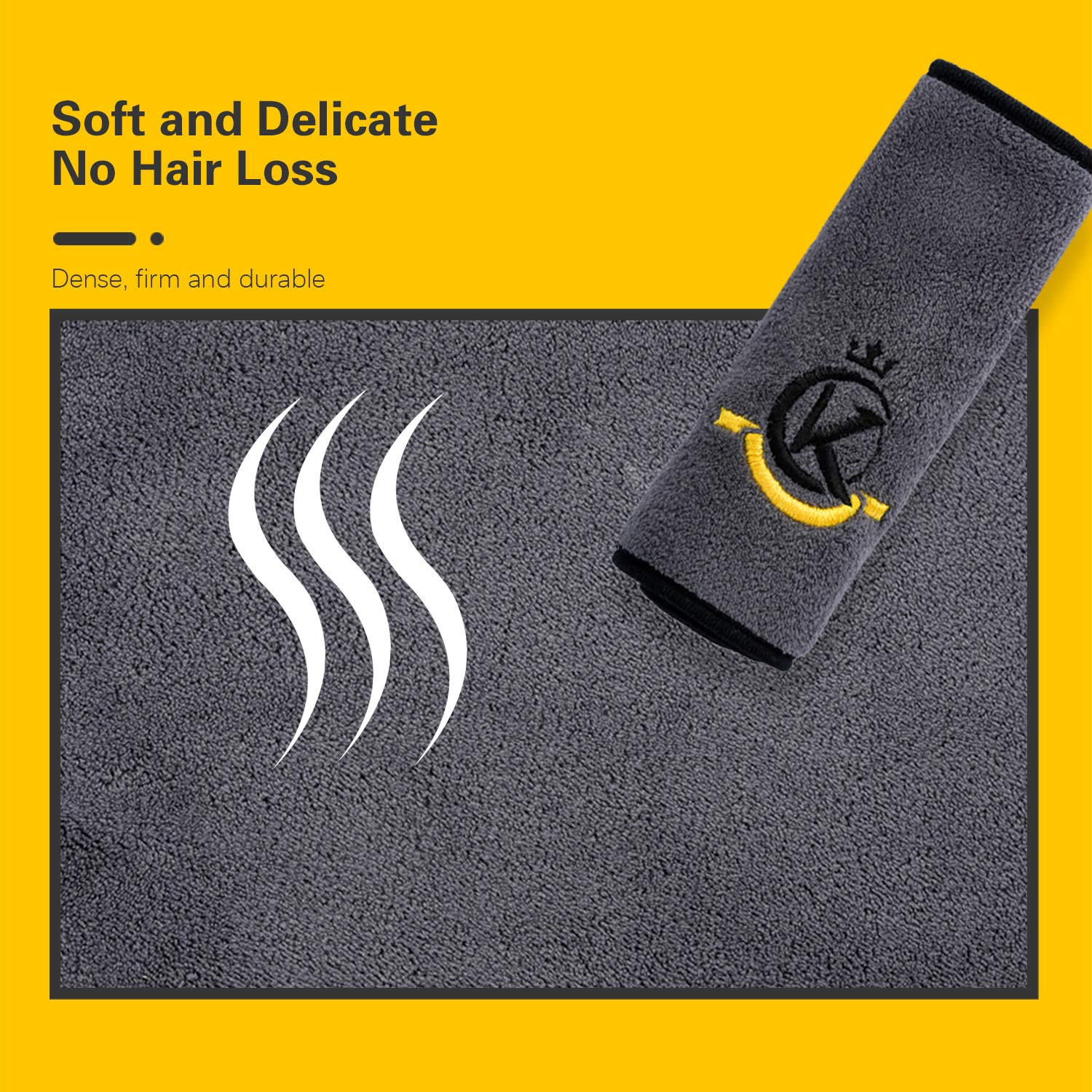 KONLLEN Billiards Billiard cue Towel - 100% Cotton Black 8-Ball Pool Cue Clean Towel Maintenance Accessories Cleaning Set Shaft Wax