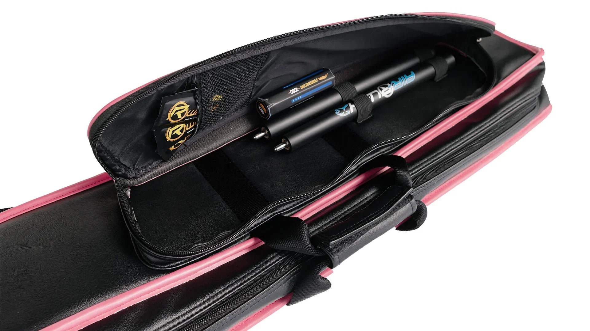 Predator Roadline Black/Pink Pool Cue Soft Case - 4 Butts x 8 Shafts