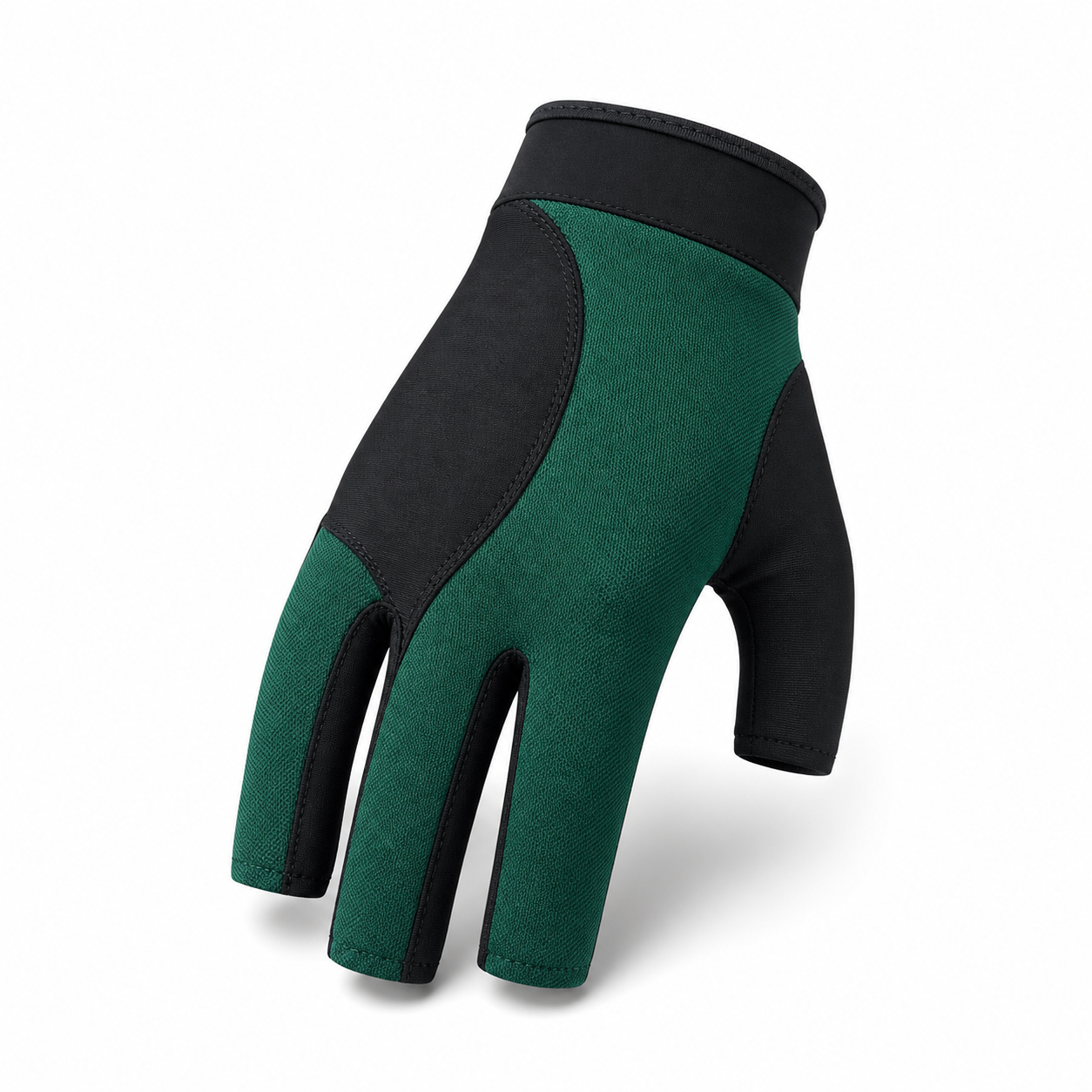 OEM billiard gloves on a white background