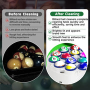 Automatic Billiard Ball Cleaner for 16 Pool Balls
