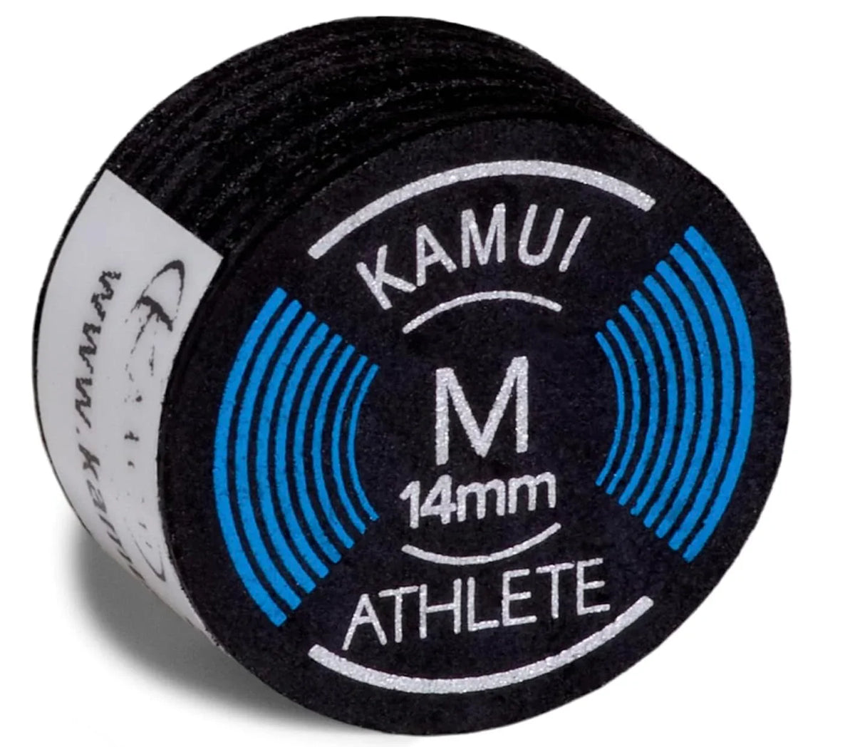 KAMUI Clear Black Laminated Pool Billiard CUE TIP - 1 pc (Soft, 13 mm)