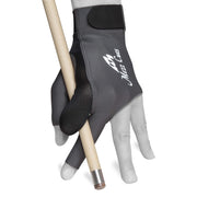 MEZZ Premium Billiard Glove Left Hand Grey Color