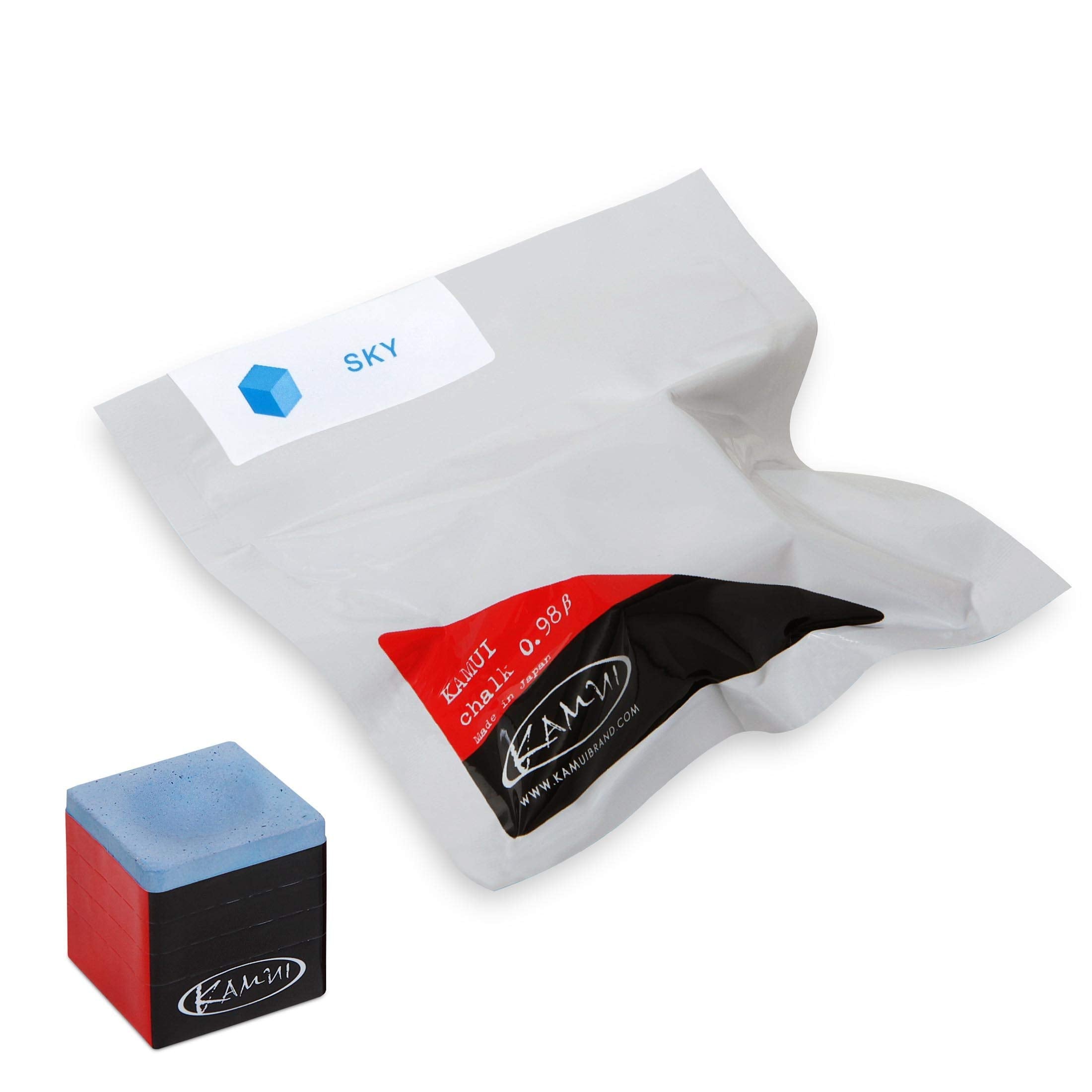 Kamui Pool Cue Chalk 0.98 Beta (Sky (Blue)）
