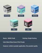 KONLLEN Nano Technology Pool Cue Chalk