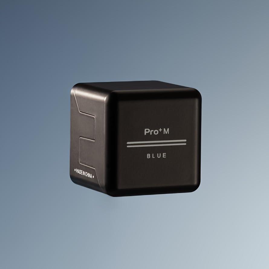 Turning Point Pool Cue Chalk with Aluminum Holder TP Pro Billiard Chalk H-For Hard Tip Blue for Professional Tournament Dedicated