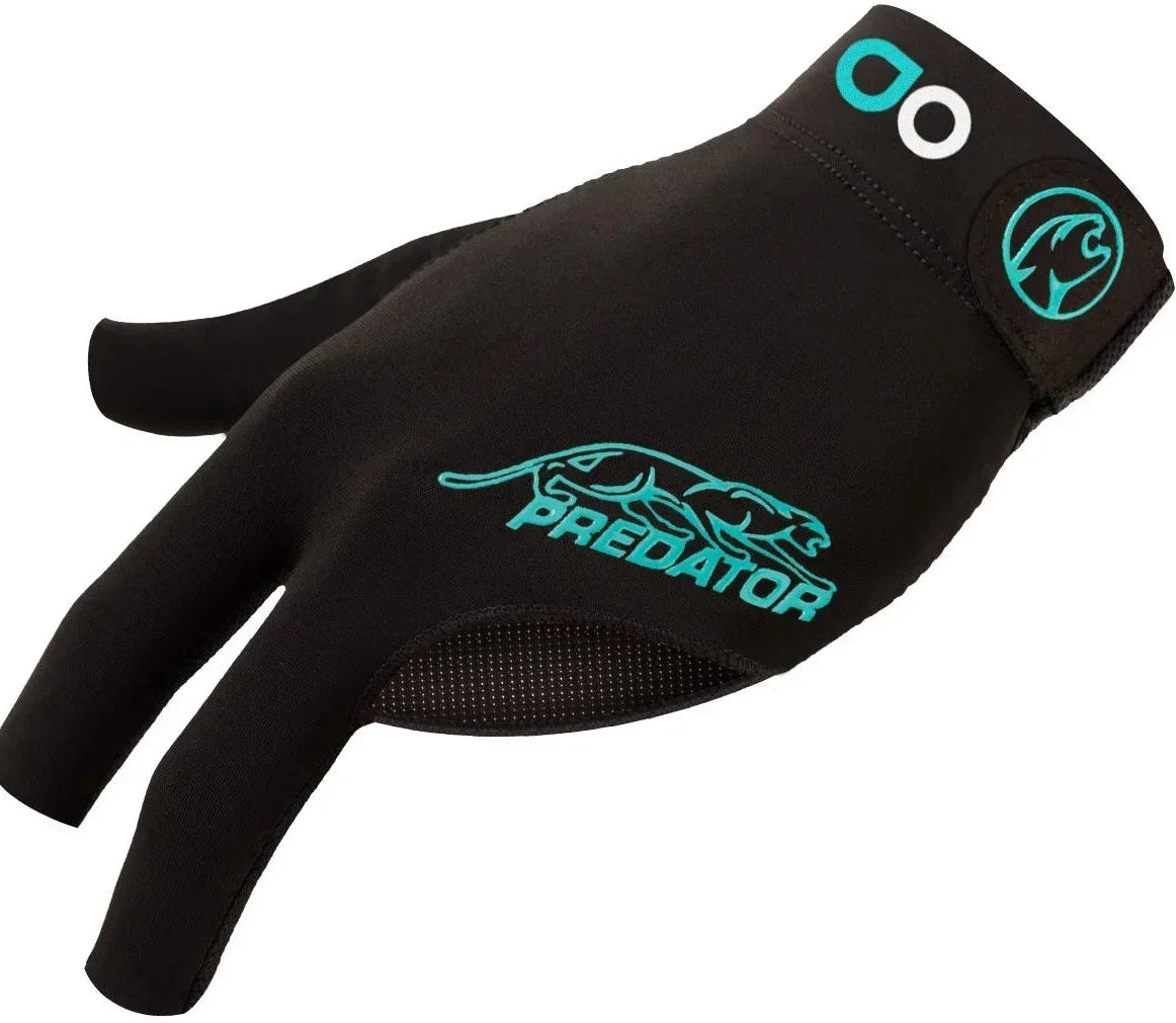 Predator Albin Ouschan Second Skin Teal Billiard Glove