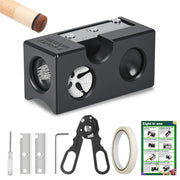 Billiards Pool Cue Tip Shaper, Pool Cue Tips Replacement Kit, Pool Cue Shaper, Pool Cue Tip Tool, Pool Cue Tips Repair Tool for Replacement and Shaping Cue Tips