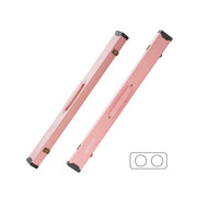 Konllen PU pink hard wooden box - 1 Butt x 1 Shaft