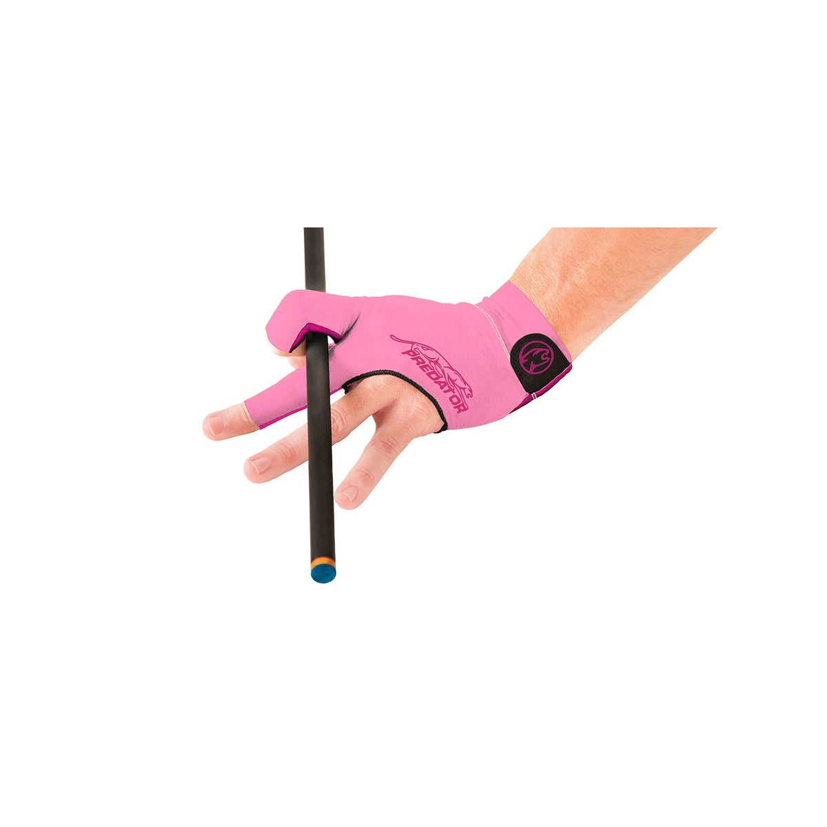 Predator Second Skin Billiard Glove - Pink/Purple on white background
